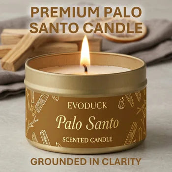 Bougie Parfumée Palo Santo - Purification Énergétique & Méditation
