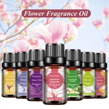 Huile Parfumée PHATOIL 10ml : Arômes Gourmands pour Bougies & Aromathérapie