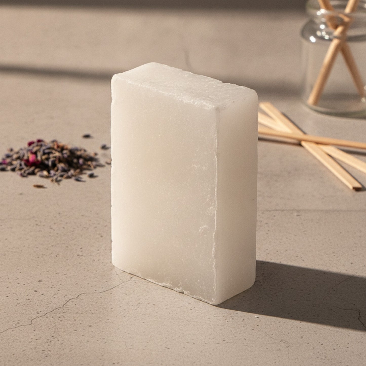 Bloc de Paraffine Raffinée 1kg pour Bougies DIY et Artisanat
