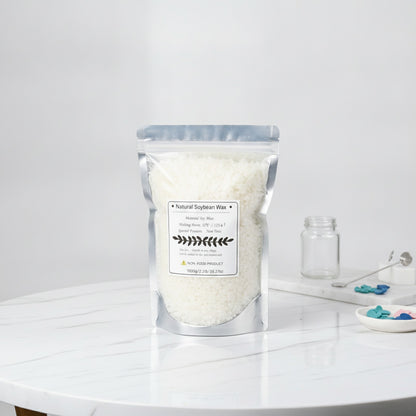 Cire de Soja Pure 500g/1kg pour Bougies DIY & Artisanat