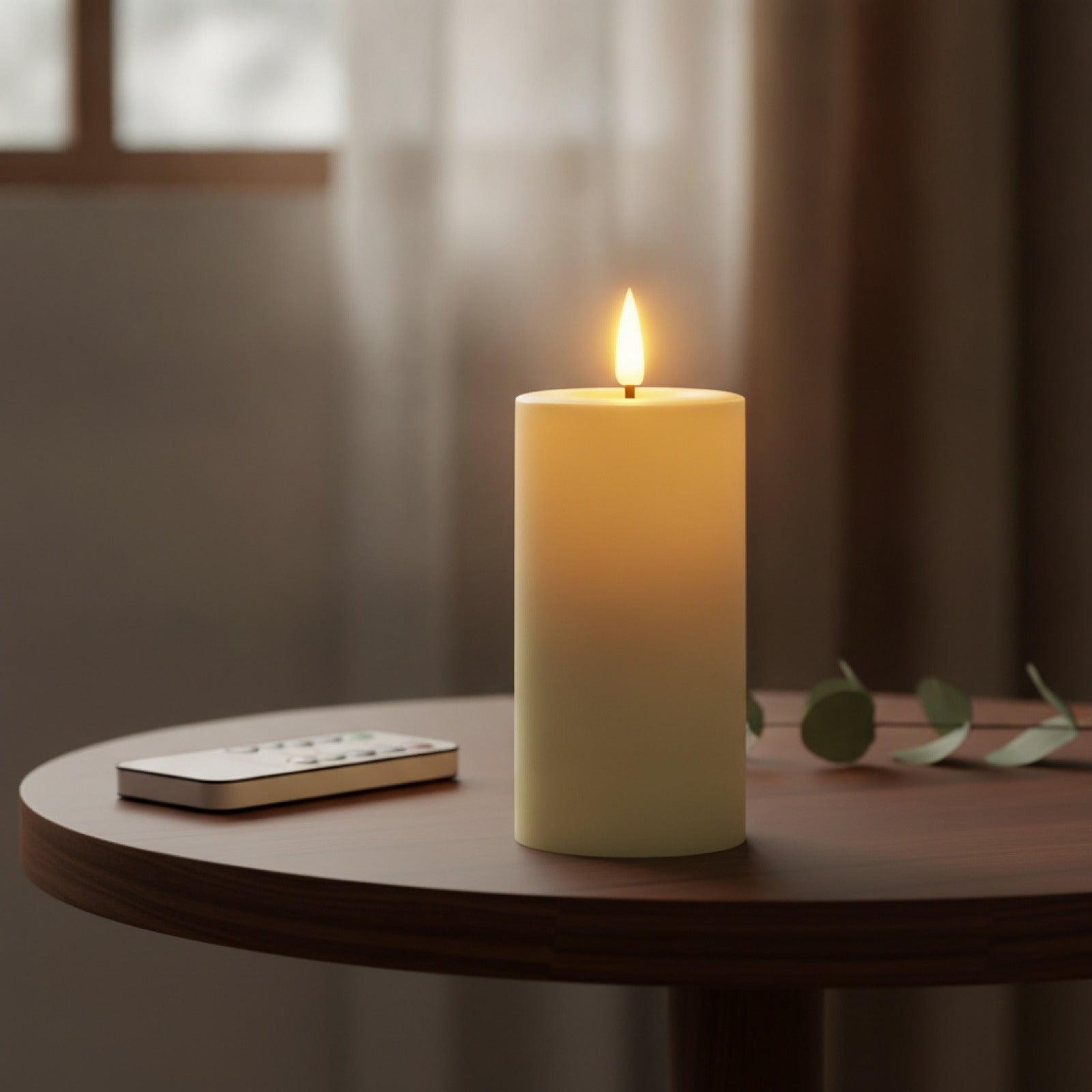 Bougies LED sans flamme avec télécommande - Lumières vacillantes pour mariage, fête et décoration