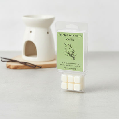 Lot de 8 Cubes Fondants Parfumés pour Chiens - Cire Artisanale Colorée