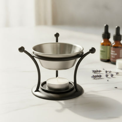 Diffuseur d'Huiles Essentielles Rétro en Résine - Brûleur d'Aromathérapie Portable