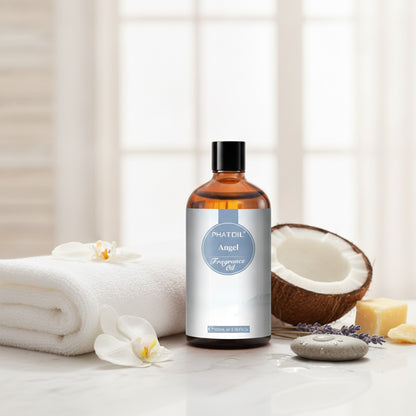 Huile Parfumée Aromatique PHATOIL 100ml - Frais de Lin, Chewing-Gum, Poudre Bébé