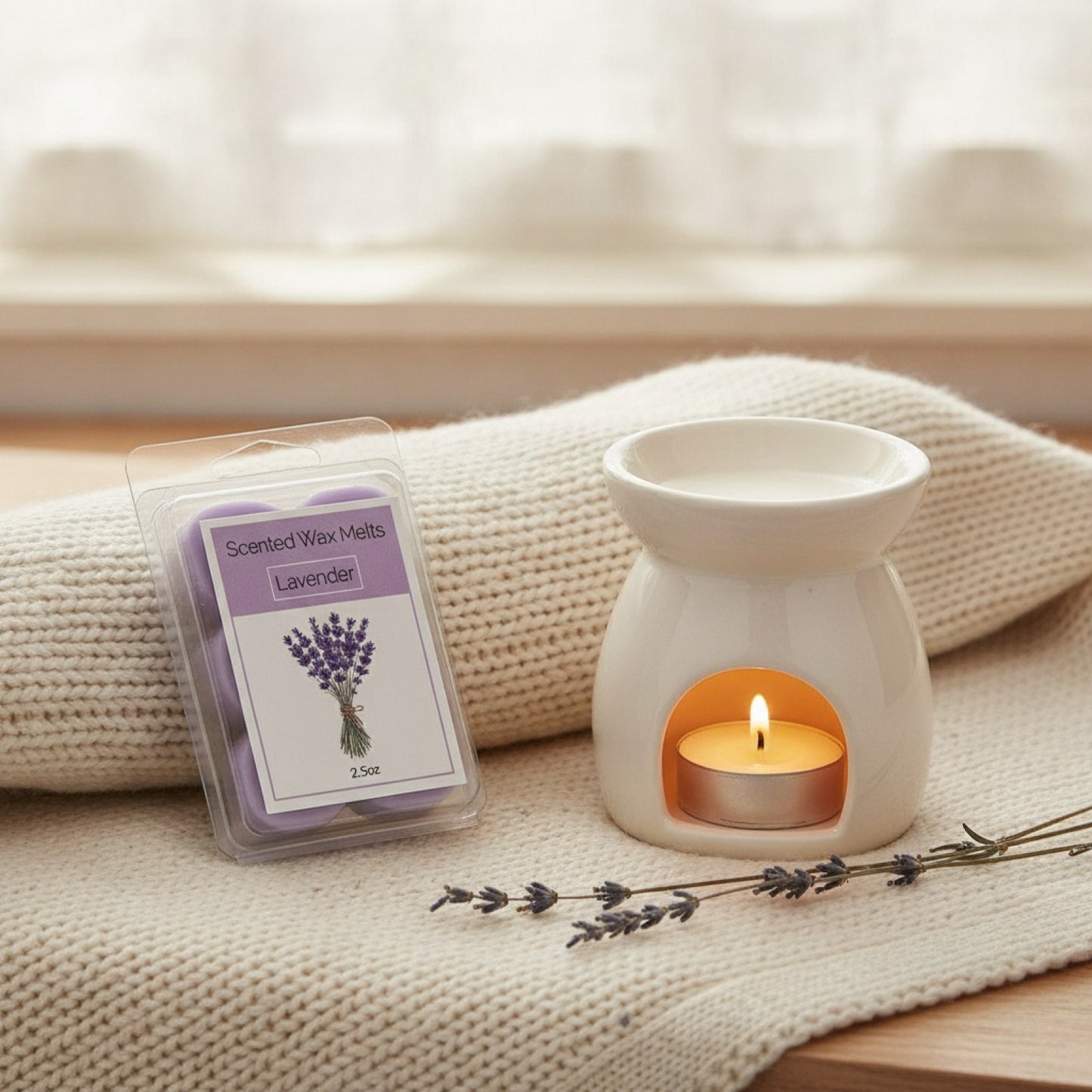 Lot de 8 Cires Parfumées Naturelles à la Cire de Soja - Senteurs Assorties pour Maison & Relaxation
