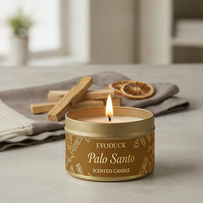 Bougie Parfumée Palo Santo - Purification Énergétique & Méditation