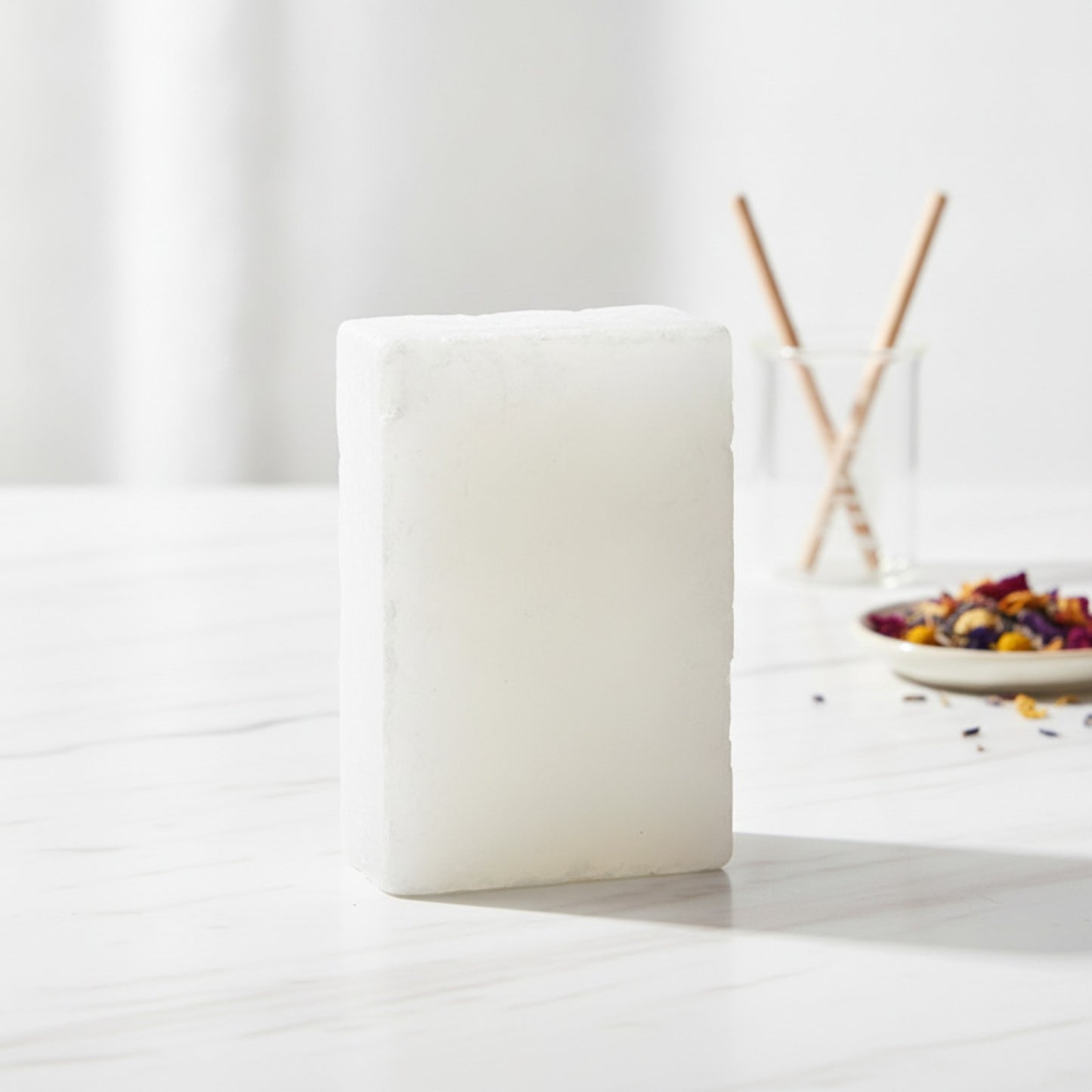 Bloc de Paraffine Raffinée 1kg pour Bougies DIY et Artisanat