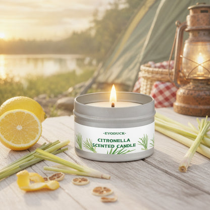 Bougie Citronnelle Extérieure Longue Durée - Idéale Jardin, Balcon & Fêtes d'Été