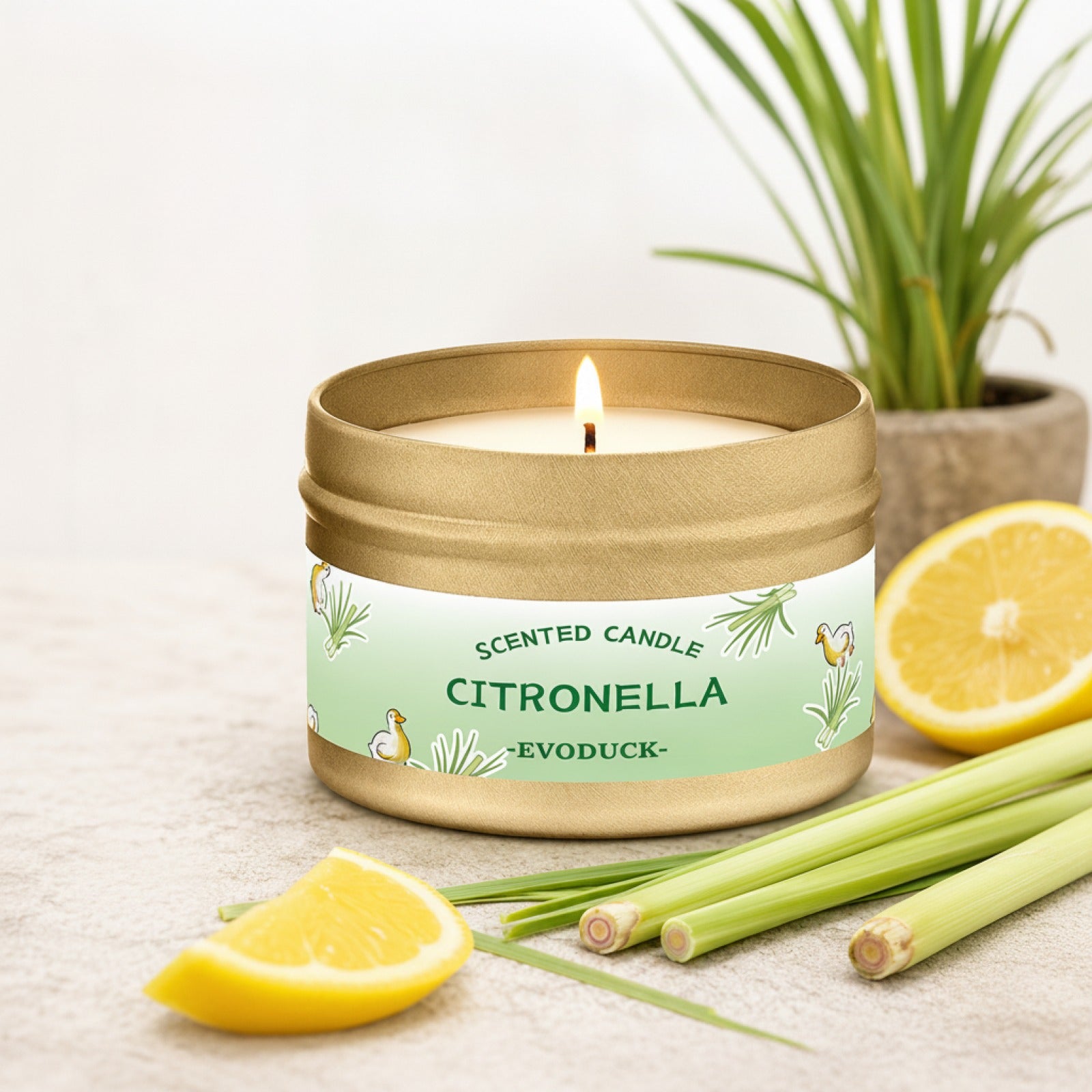 Bougie Citronnelle Extérieure - Anti-Moustiques & Parfumée pour Jardin, Patio, Camping