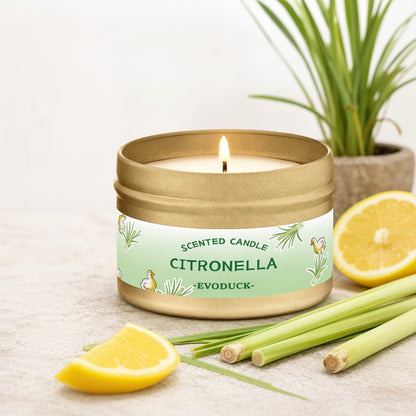 Bougie Citronnelle Extérieure - Anti-Moustiques & Parfumée pour Jardin, Patio, Camping