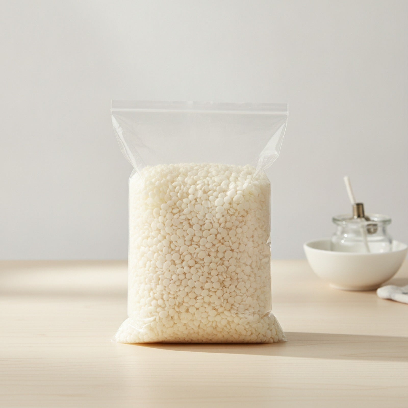Cire de Soja Naturelle en Flocons pour Bougies DIY - 1kg, 500g, 200g, 50g