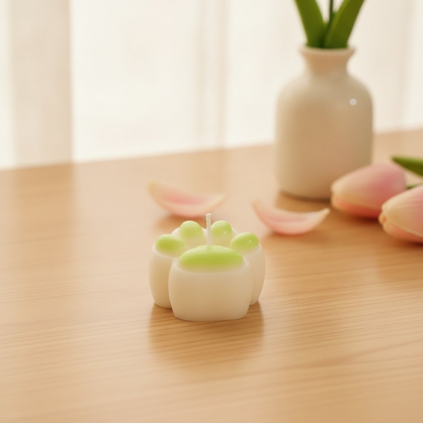 Bougie Parfumée Patte de Chat - Décoration Originale & Cadeau Unique