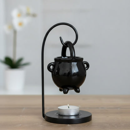 Brûleur d'Huile Essentielle en Céramique - Diffuseur Aromathérapie & Décoration Maison