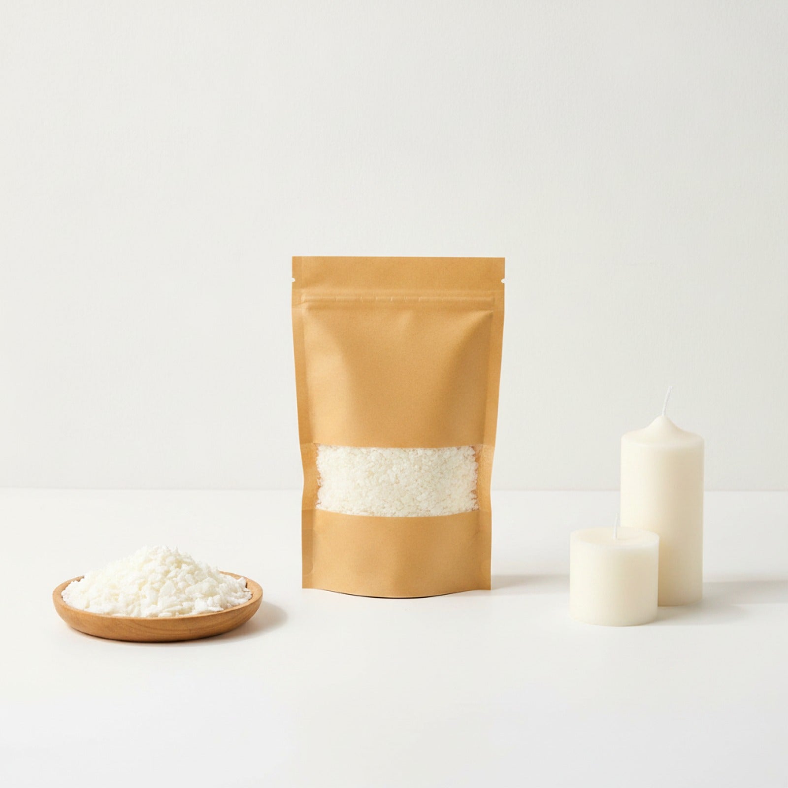 Cire de Soja Blanche Pure 450g - Idéale pour Bougies Artisanales DIY