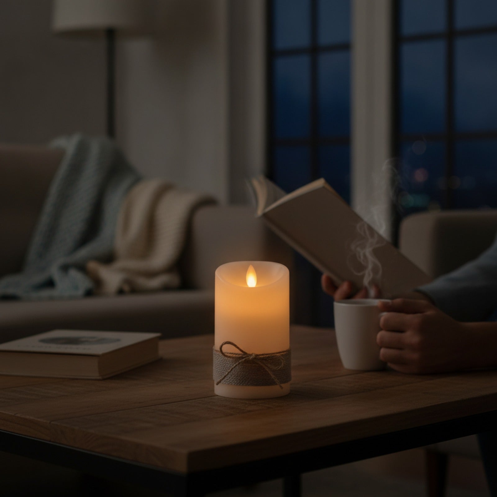 Bougies LED Flamme Vacillante : Ambiance Chaleureuse et Sécurisée