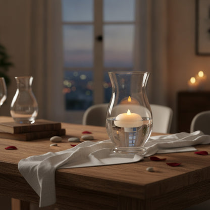 Bougies LED Flottantes Sans Flamme pour Mariage, Piscine & Spa - Lot de 12 à 100 pièces