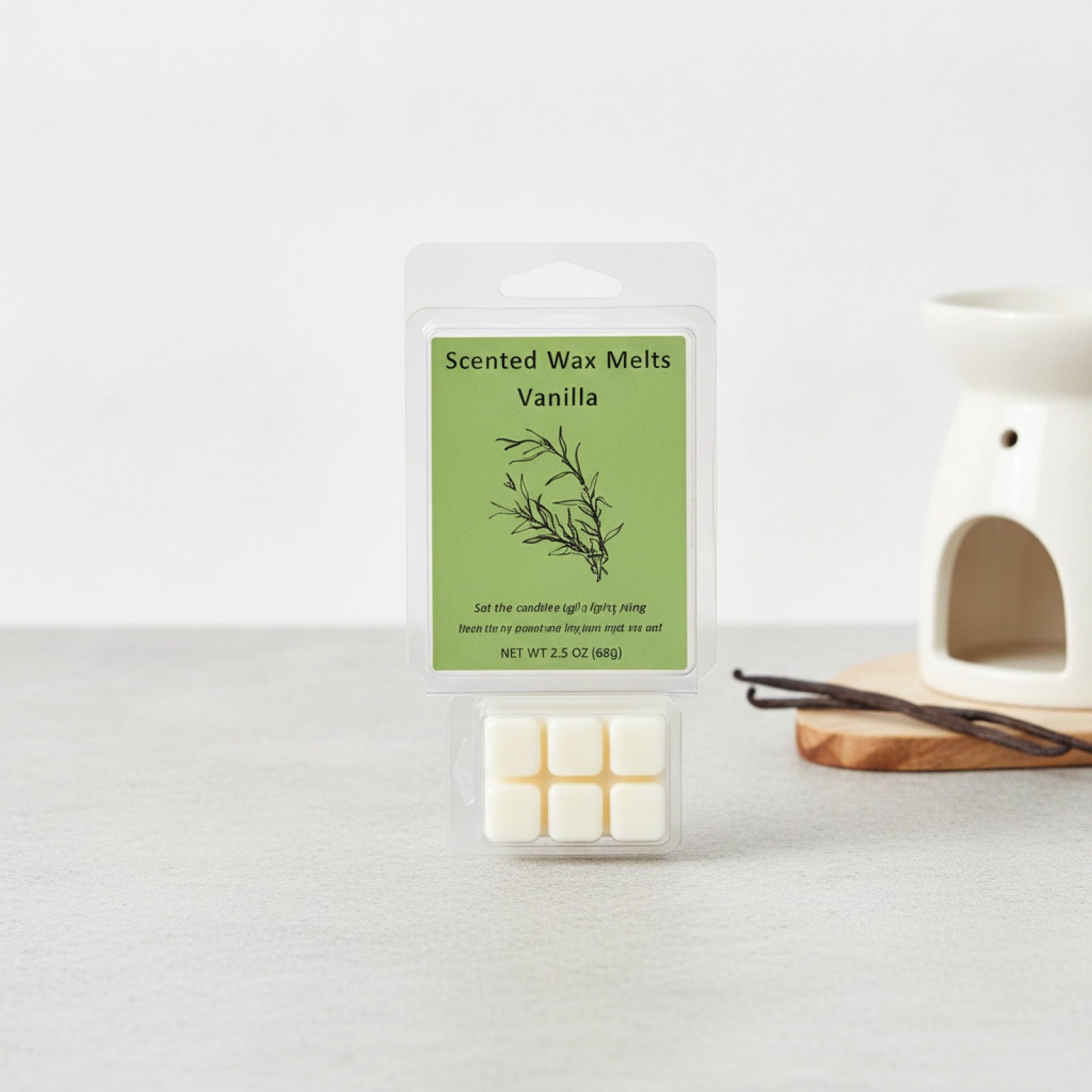 Lot de 8 Cubes Fondants Parfumés pour Chiens - Cire Artisanale Colorée