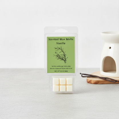 Lot de 8 Cubes Fondants Parfumés pour Chiens - Cire Artisanale Colorée